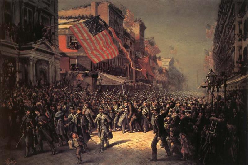  The Departure of the Seventh Regiment to the War